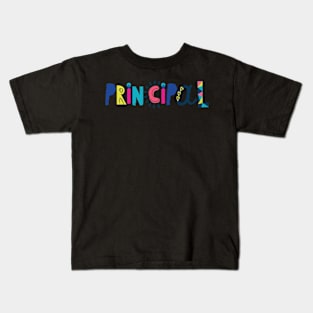 Cute Principal Gift Idea Back to School Kids T-Shirt